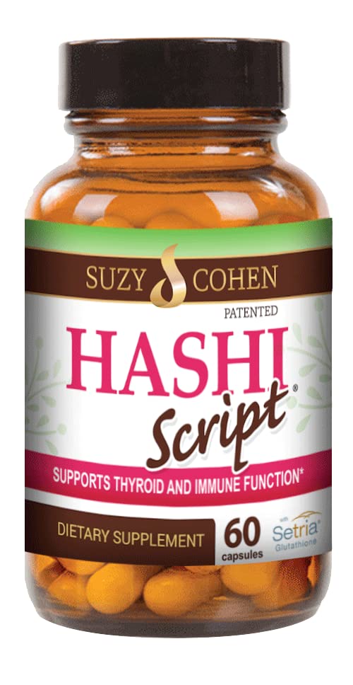 Script Essentials HashiScript Thyroid e Immune Support Formula con Catalase e Glutathione - di Suzy Cohen