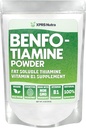 XPRS Nutra Benfotiamine Powder (Thiamine) - Fat Soluble Happy Heart Thiamine Supplement - Advanced Vitamin B1 Benfotiamine for a Cognitive Boost - Vegan Friendly Benfotamine Powder (4 Unze)