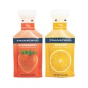 Transcend Foods Strawberry + Arancione Gel (1.1 oz, Confezione di 24) Veloce-atto Carb Gel Fragola e Arancione Flavor – Caffeina Free, Gluten Free