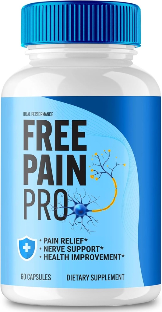 Free Pain Pro Capsules, Gratis PainPro Health Support Supplemento Pillole - Massima resistenza, FreePain Pro Salute e benessere, Tutti Natural Formula Official FreePainPro Capsule Recensioni (1 pacchetto)