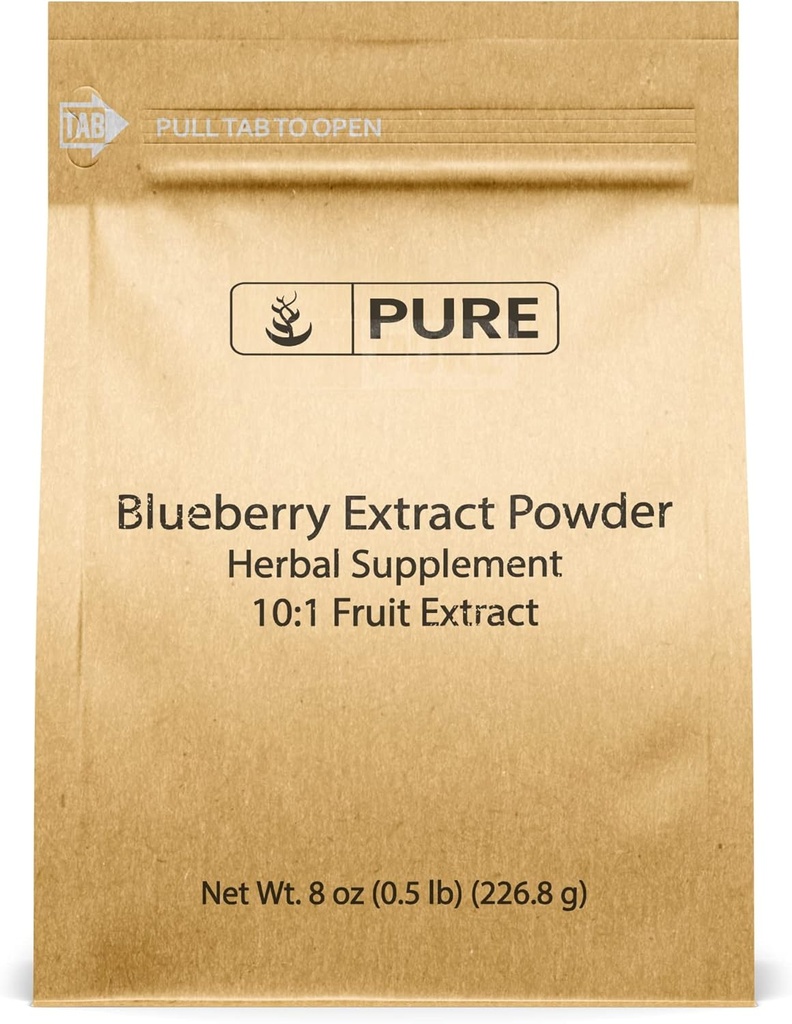 Pure Original Zutaten Blueberry Extract (8oz) Non-GMO, Glutenfrei, Non Fillers oder Additive