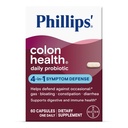 Phillips' Colon Health Daily Probiotic Capsules, 4-in-1 Symptom Defense, um gegen okzionales Gas, Bloating, Constipation und Diarrhea, Daily Supplement, 60 Count