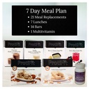 PROTIFIT - Kit de démarrage de plan de repas haute teneur en protéines, 15g Protéines suppléments et collations, 30 jours Multivitamine, Idéal Protein Compatible (7 Day Kit)