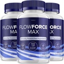 (3 Pack) FlowForce Max Supplement Advanced Energy, Supplement for Men, Flow Force Max Supplements Flowforce Max for Men Health Supplement, FlowForce Max Reviews (180 Capsules)