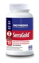 Enzymedica, SerraGold, High-Potency Serrapeptase Enzyme Supplement, unterstützt Atmungsaktivität, Herz- und Immunfunktion, 60 Zähler