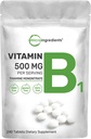 Micro-ingrédients Vitamine B1 500mg par portion, 240 comprimés