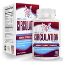 Supplément de circulation de la veine et des jambes (All-in-1) Soutien de santé avec 8 ingrédients actifs