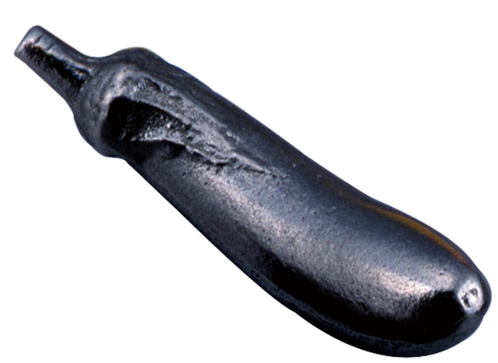 Ikenaga Ironwork Nambu Ironware Iron Ball, Made in Japan, Bran Pickles, Eisen Supplement, Eisen Gemüse, Aubergine