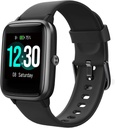 Fitpolo Fit Tracker Fitness avec moniteur de fréquence cardiaque, montre intelligente 1,8 pouces Couleur Touch Écran IP68 Imperméable Étape compteur calorie Sommeil Surveillance Pedomètre Montres Suivi d'activité pour les femmes Hommes