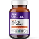 Neue Kapitel Men's Multivitamin Advanced Formel für Stress, Gehirn, Immune, Herz-und Energie-Unterstützung, Höhere Niveaus von vollwertigen Fermented Essential Nährstoffe für Männer + Selen + B Vitamine, 120 ct