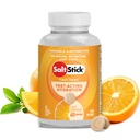 SaltStick Elektrolyt FastChews - 120 Count Orange Flavor - Kaubare Elektrolyt Tablets für Hydration, Salz Tabs, Dehydration Relief