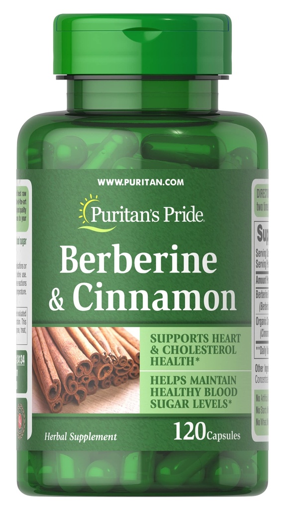 La fierté de Puritan Berberine et Cannelle