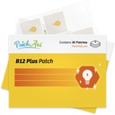 PatchAid B12 Energy Plus Topical Patch | Unterstützt natürliche Energie und Fokus | 8 Stunden Verschleiß für verbesserte Absorption | 60 Tage Versorgung
