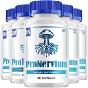 Pronervium Nerve Health Support Pillen, Pronervium Bewertungen, Pronervium Nootropic Advanced Formula, Pronervium All Natural Focus Supplement, Pronervium Brain Support Bewertungen (5 Pack - 300 Kapseln)