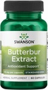 Swanson Butterbur Extract - Standardisierte 75 mg 60 Caps
