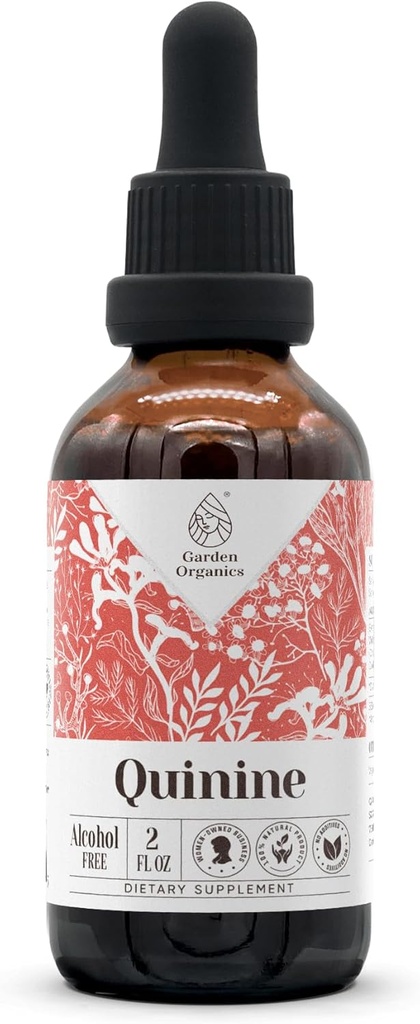 Estratto di tintura naturale senza alcool quinino, Booster di sistema immunitario, gocce liquide a base di 100% (2 fl oz)