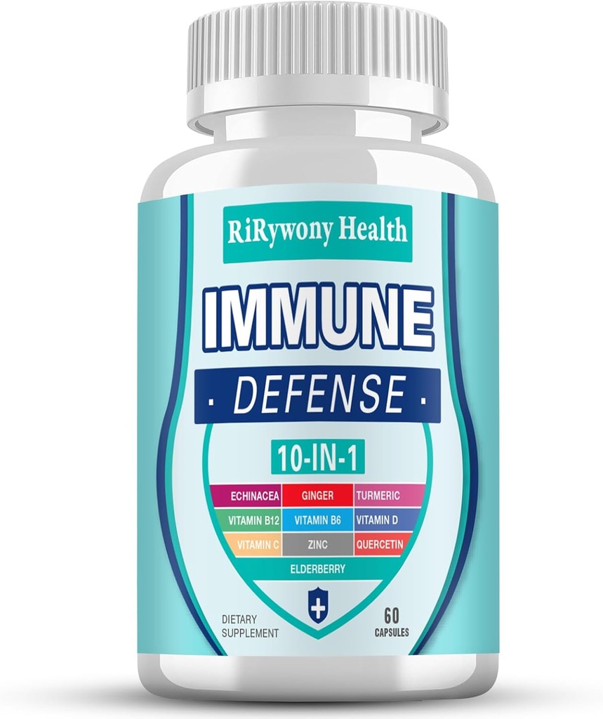 Immununterstützungsergänzung - Immunsystem Booster für Erwachsene Made in USA-063-0911XL-112NAD