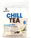 Thé froid, mélange apaisant, favorise la détente, avec Ashwagandha, Camomille, Turmeric, Thé anti-stress, Sans caféine, 14 sacs à thé, 14 portions