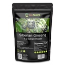 Go Nutra Sibirische Ginseng - Eleuthero Wurzelpulver | 4:1 Extrakt 4X mal Stärker | Unterstützt Energie & Stamina | Natürliche & adaptogene s Eleutherococcus Senticosus | Non-GMO | 4 Unze