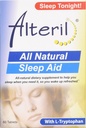 Alteril aide au sommeil, boîte de 60 pièces