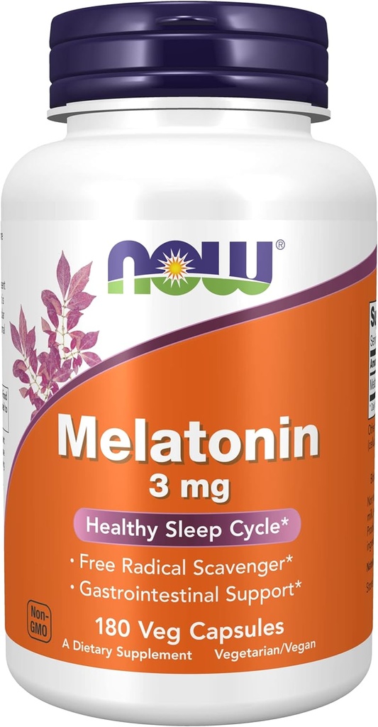 Melatonina 3 mg 180 capsule (pacchetto di 2)