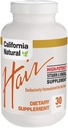 High Potency Hair Vitamin & Mineral Supplement mit Biotin - California Natural - fördert gesundes, längeres und stärkeres Haar. - 30 Tabletten (Pills)