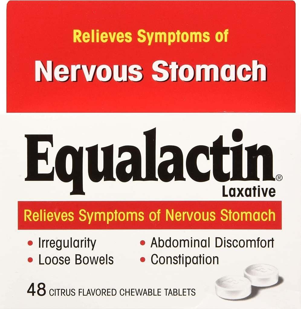 Equalactin Laxative Kaubare 48 Tabletten