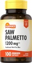 Duft Vitamine Säge Palmetto 1200 mg - 100 Kapseln, Packung von 2