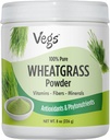 Jus de poudre d'herbe à blé - Poudre de super-aliments de Greens bio - Soutien Immunité, santé digestive - Blé à base de smoothies, jus, cuisson - 8 Oz