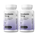 Balancebreens Melatonin 10mg Fast-Dissolve, 120 compresse – Sostegno naturale per le notti riposanti, Supporto per il relax e la tranquillità