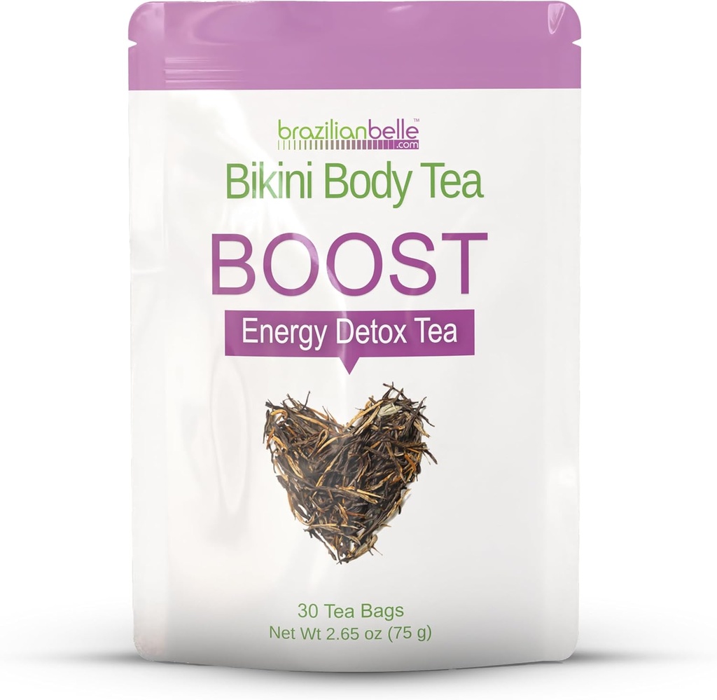 Bikini corpo dimagrante Detox Tea - Laxative-Free Colon Cleanse Tea per sostenere un peso sano - Detox Detox Detergente tè per il sollievo di Bloating Belly. Tutto Natural Herbal Tea Blend (30 ct)