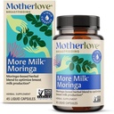 Motherlove More Milk Moringa. Aumentare la fornitura di latte materno, 45 conteggio (pacchetto di 1)