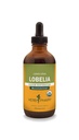 Herb Pharm Certified Organic Lobelia Liquid Extract for Musculoskeletal System Support - 4 Once