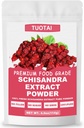 Premium Schisandra Extrakt 10:1 Pulver, 100% natürliches Pulver, keine GMO, keine Zusatzstoffe, Vegan