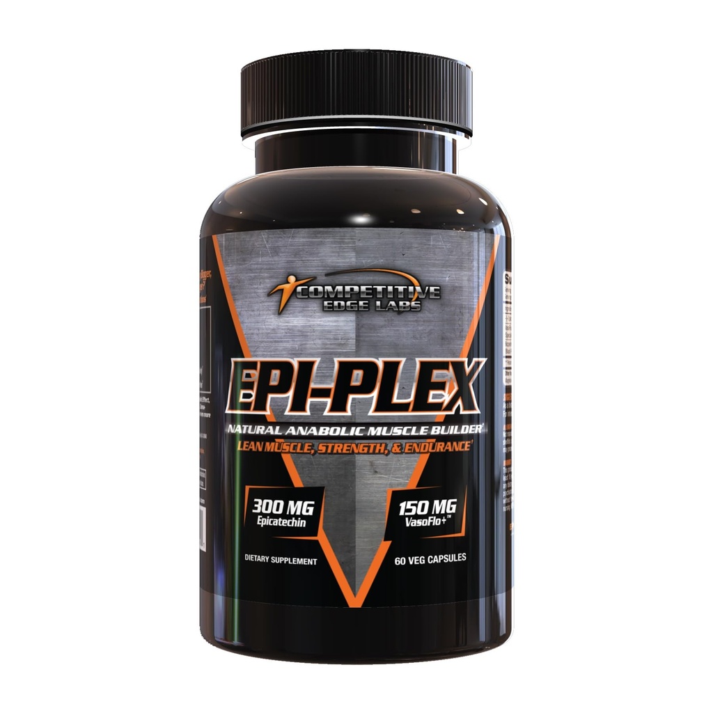 EPI-PLEX von Competitive Edge Labs (CEL) : Premium Epicatechin Testosteron Booster für Muskelwachstum & Lean Strength Gains 300 mg EPIPLEX