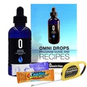 Omni Drop Program , Authentic Omnitrition - Basic Bundle Includes** 4 oz Bottle Omni Drops mit Vitamin B12 Program Guide, Samples und einem Snapgate 10 Ft.