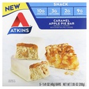 Atkins Snack, Caramel Apple Pie Bar, 5 Bars, 1.41 oz (40 g) Jede