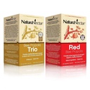 NaturaNectar Natural Bee Propolis Bundle - Trio und Red Propolis - für Immun- und Herz-Kreislauf-Unterstützung und einen gesunden Stoffwechsel* - 60 Kapseln pro Flasche
