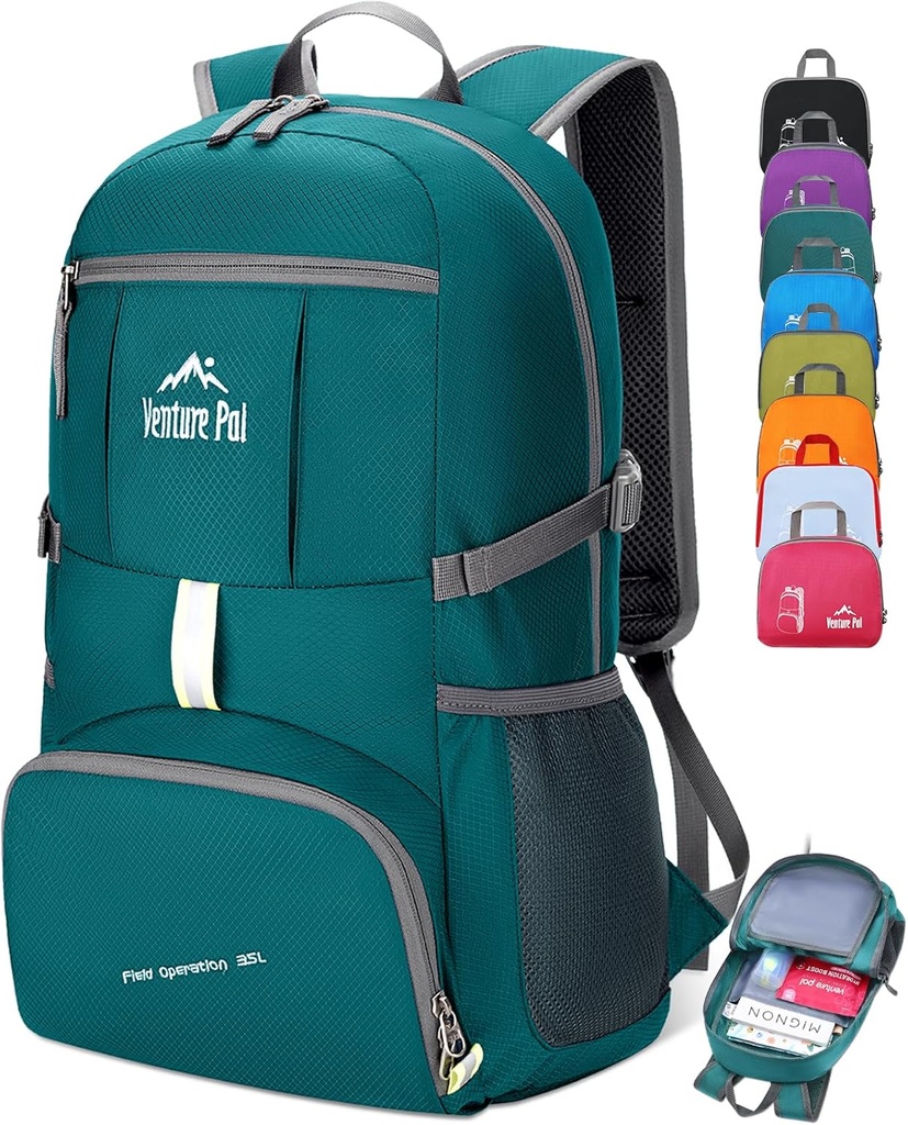 Venture Pal 35L Ultra léger Packable pliable Voyage Camping Randonnée Sports de plein air Sac à dos