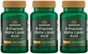 Swanson Triple Strength R-Fraction Alpha Lipoic Acid - Promuove la pressione sanguigna sana e fornisce nutrienti essenziali - (30 capsule, 300 mg ogni) (3 pacchetto)