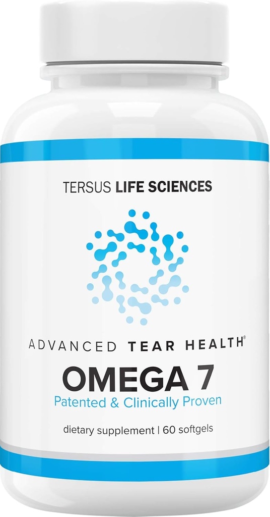 Cardia 7: Santé des dents - 60 Compte - Avancé oeil sec - Omega7 naturel - Aide avec oeil sec, qualité des dents et apaise l'irritation
