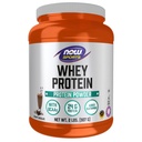 NOW Alimenti Nutrizione sportiva, Proteine del siero, 24 G con BCAA, Polvere di cioccolato cremoso, 2-Pound