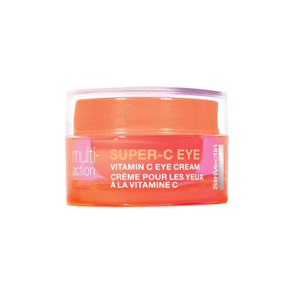 StriVectin Super-C Eye Vitamin C Eye Cream, Brightening e Firming, Boost Skin Dullness con acido ialuronico