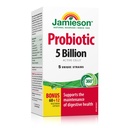 Jamieson Laboratories Probiotique Supplément de 5 milliards d'effectifs réguliers, 60 Nombre