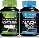 BENESSERE LABSRX NAD Supplemento capsule | capsule di enzimi digestivi