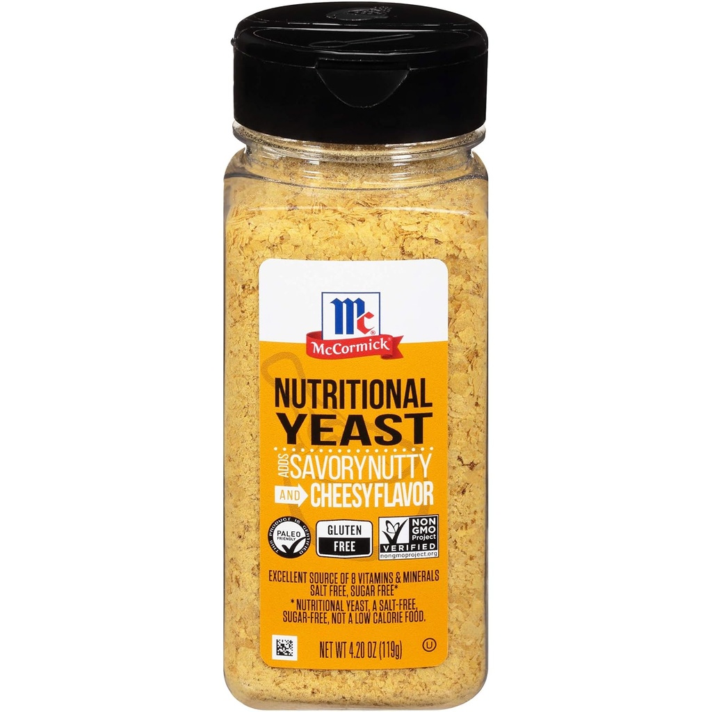 McCormick Levure nutritionnelle (sprinkle on Everyday Recipes to Add Rich Umami Flavor), 4,2 oz