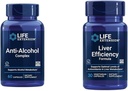 Life Extension Liver Health Support Bundle mit Anti-Alcohol Complex und Liver Efficiency Formula