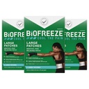 Pain Relief Patches, Artrite Pain Reliver, Gin & Lower Back Pain Relief Patch, Sorrisore del muscolo, Rilievo del dolore del collo, FSA Eligible, 3 Pack (5 Patch di mentolo di Biofreeze)