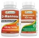 Best Naturals D-Mannose 1500 mg & Magnesium Glycinat 425 mg