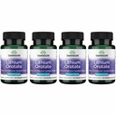 Swanson Lithium Orotate Antioxidant Mood Emotional Wellness Behavior Memory Support Supplement 5 mg 60 Veggie Kapseln (Elemental Lithium) 4 Pack